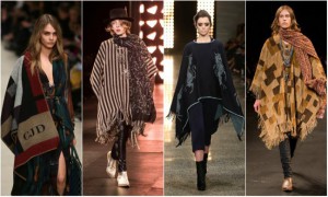 Moda ponchos